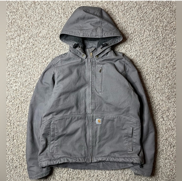 ⭐🌟HOST PICK⭐🌟New Carhartt Full Swing Sherpa Women’s Jacket🤠💙 - Picture 7 of 8